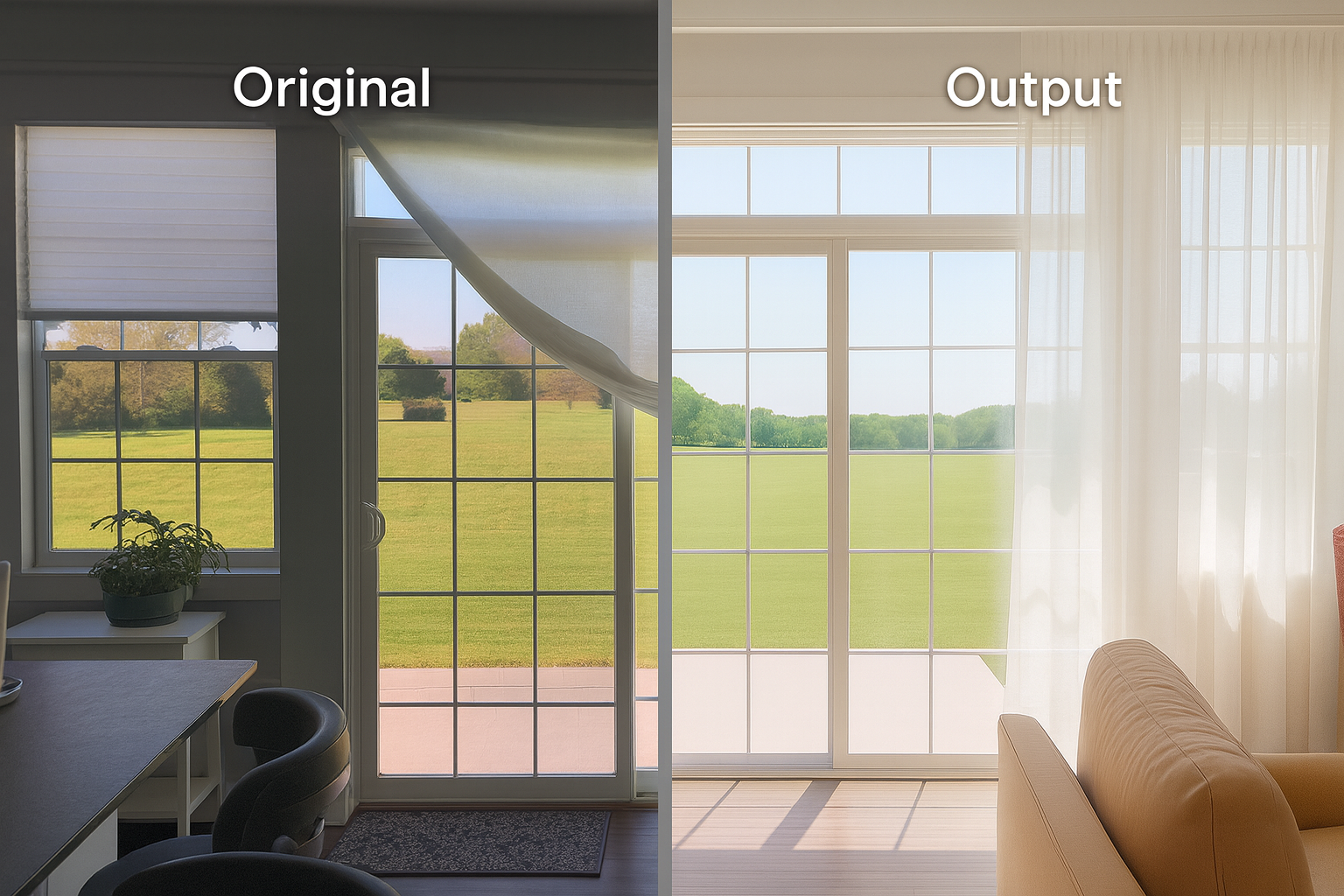 Full featured window decoration visualisation solution